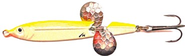 Блесны фирмы pk lures. Расцветка PCG